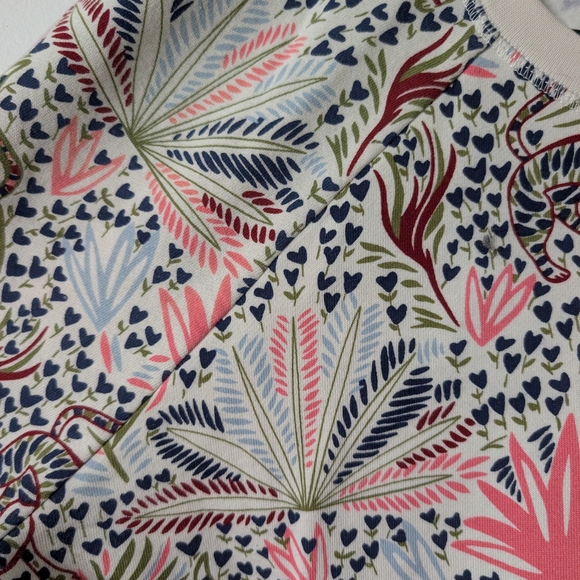 Boden Multicolor Striped Collar Top - Picture 2 of 3